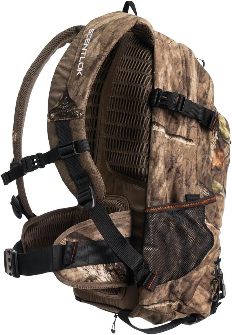 ScentLok Rogue Backpack - Hunting Pack for Camo Gear and Equipment (Realtree Edge)