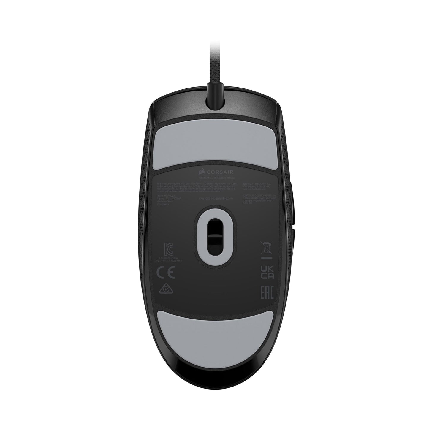 Corsair M55 Wireless Lightweight FPS Gaming Mouse – 2.4GHz & Bluetooth – 24,000 DPI – Long-Lasting Battery Life – Six Programmable Buttons – Textured Side Grips – Black