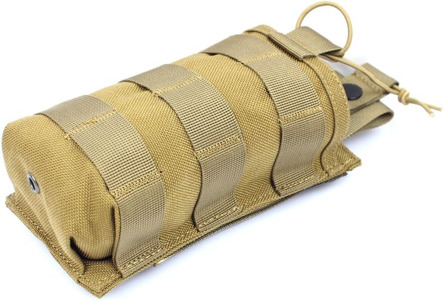 Tactical Radio Pouch - 1000D Tactical Molle Two Way Radios Holder Case for Walkie Talkies