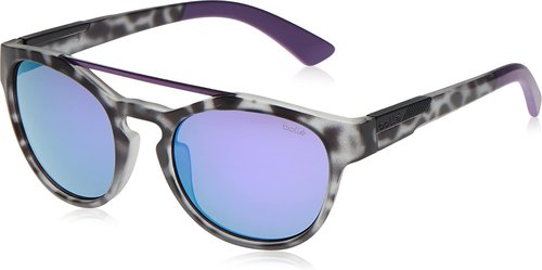 bollé Boxton Sunglasses Matte Black Tortoise Violet Medium Unisex