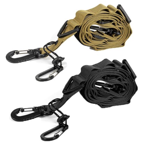 BSGB 2PCS Outdoor Portable Camping Hanging Rope Portable Tent Clothesline Lanyard Lightweight Shoulder Strap Tent Hanging Lanyard Multifunctional Trekking Rope Campsite Storage Lanyard