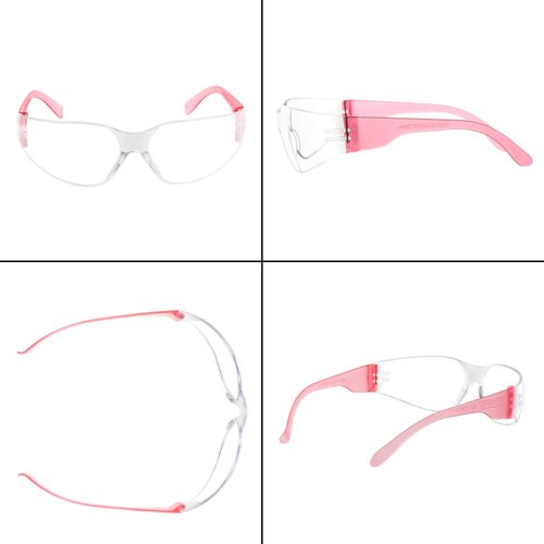 12 Pack Safety Glasses ANSI Z87+ Certified Protective Eyewear Goggles for Men and Women with UV Eye Protection