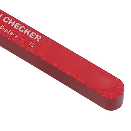 Yosoo Health Gear Chain Wear Indicator for All Chains, Aluminum Chain Checker, Detection of Chain Stretch, Wear, Length and Angle, Maintenance for Road, Mountain and