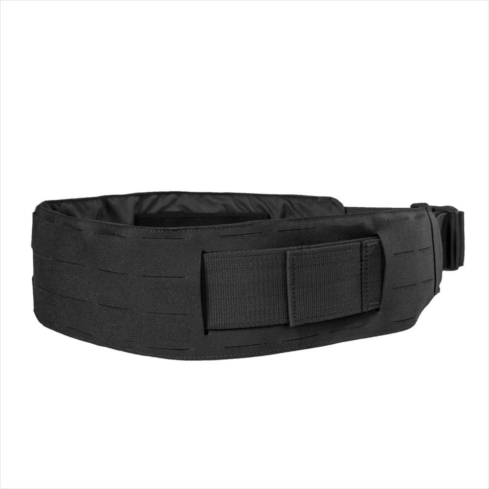 Tasmanian Tiger Warrior Belt LC, Tactical Utility Belt, Laser Cut MOLLE System, Hook-and-Loop Attachment