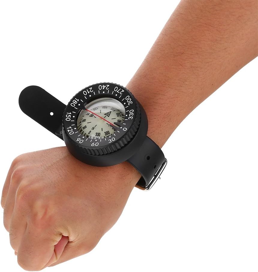Waterproof Diving Wrist Compass for Scuba Divers - Durable Underwater Navigation Compass