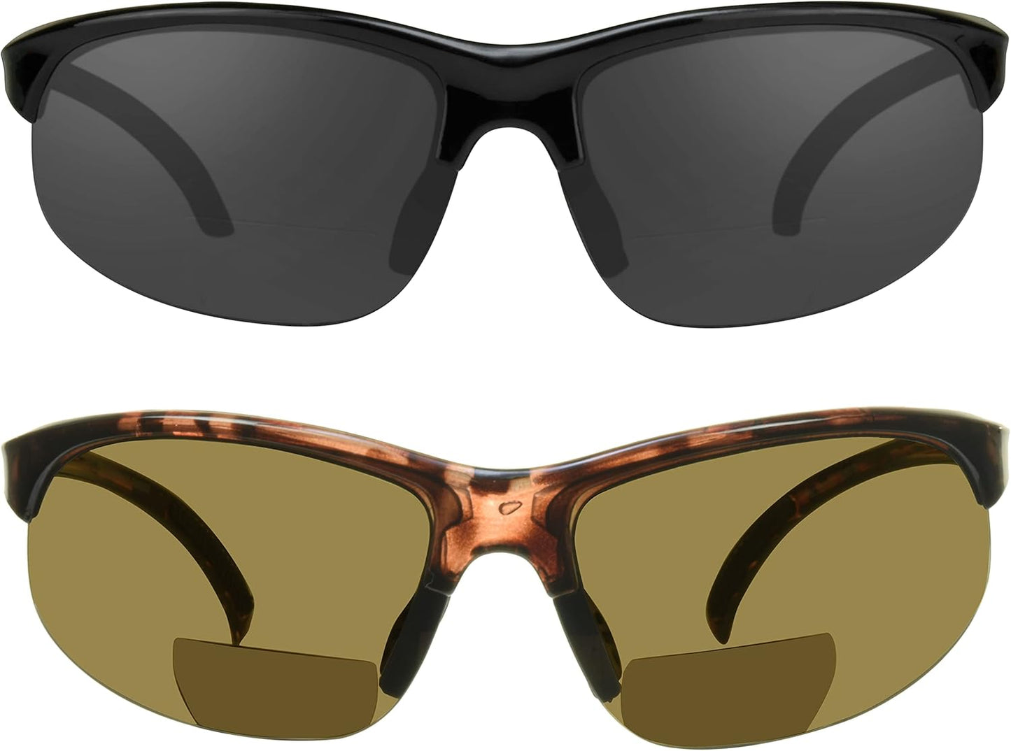 proSPORT BIFOCAL Sunglasses Readers Tinted Mens Womens High Definition Amber Yellow Smoke +1.50 +1.75 +2.00 +2.25 +2.50