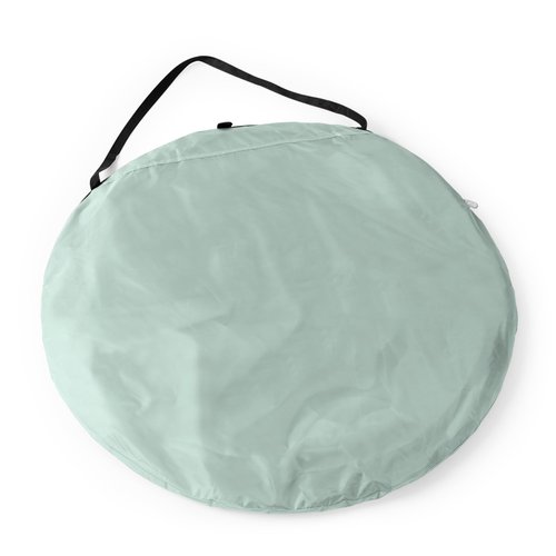 PICNIC TIME Manta Portable Beach Tent, Fully-Assembled Pop Up Tent, Beach Shade and Sun Shelter, Instant Outdoor Shade with Carrying Bag for Outdoors and UPF50+ UV Protection, (Light Green)