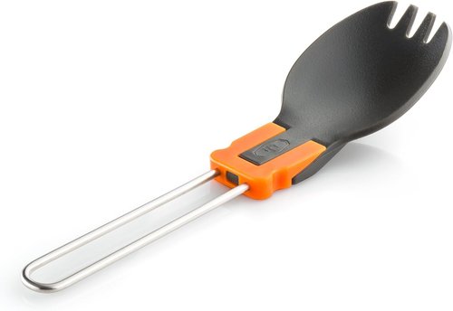 GSI Outdoors Folding Spork, Orange