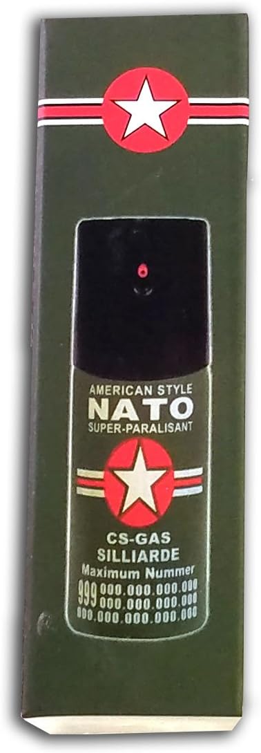 NATO American Style Super-Paralyzing Self Defensive Body Protect Aerosol Type. 60ml