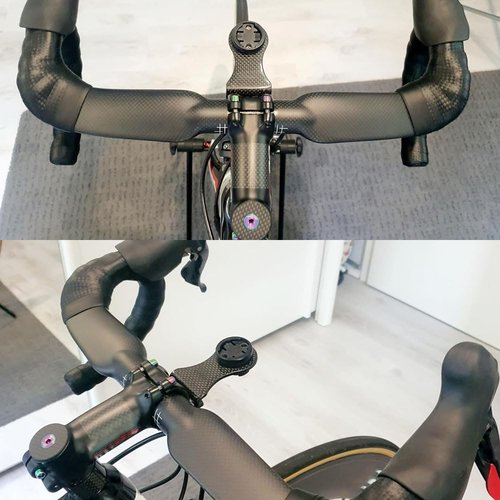 Carbon Road Bike Handlebar Drop Bars Handlebars Gravel Bike Handlebar Carbon Handlebars For Road Bike City Bike Gravel Bike Touring Bike 31.8 420mm Components Parts