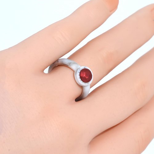icooci 3/1 Packs Silicone Rings for Women - Silicone Ring Women - Womens Rubber Wedding Rings - Diamond Silicone Wedding Bands Women ，Size 05