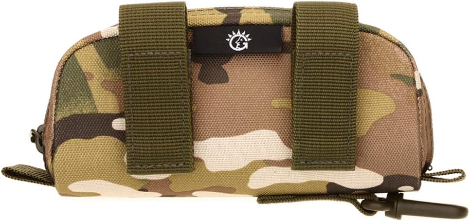 Tactical Molle Sunglasses Case Portable Anti-Shock Clamshell Carry Eyeglasses Hard Case Outdoor Hunting Goggle Mag Pouch