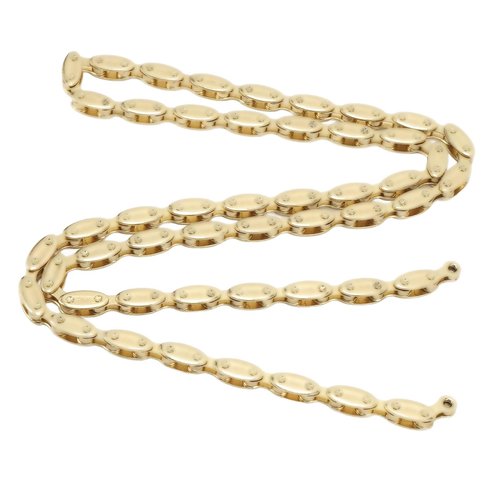 JAOCDOEN Olive Chain High Strength Single Speed 100 Link Gold Chain for Fixed Gear BMX