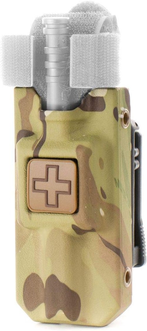 Eleven 10 Rigid TQ Case for C-A-T Tourniquet, Multicam, Belt Attachment