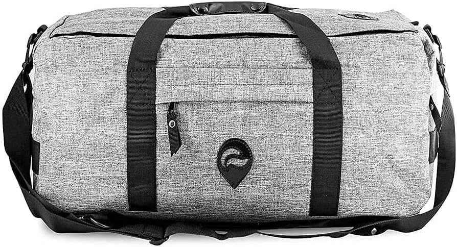 Skunk Hybrid Backpack/Duffle Gray - Smell Proof - Water Resistant US Patent Number D819327