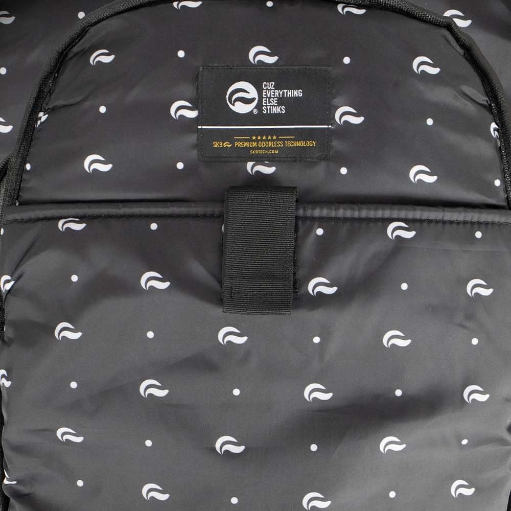 Skunk Nomad Skaters Backpack - Smell Proof - Weather Resistant- With Combination Lock