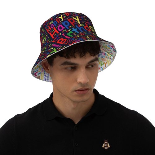 Bucket Hats for Women and Men Happy Birthday Fashion Sun Cap Packable Outdoor Fisherman Hat
