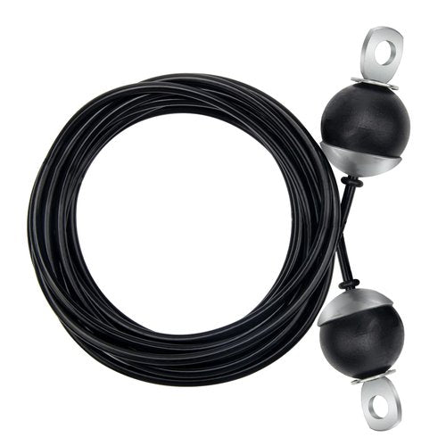 Anglekai 118In Home Gym Replacement Cable, Fix Fitness Pulley Cable with 2 Gravity Ball 5mm Gym Pulley Rope for Exercise Machine (118in)