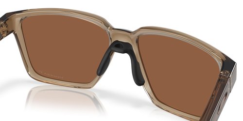 Oakley OO9430 Actuator Square Rectangular Sunglasses, Brown Smoke/Prizm Tungsten Polarized, 57 mm