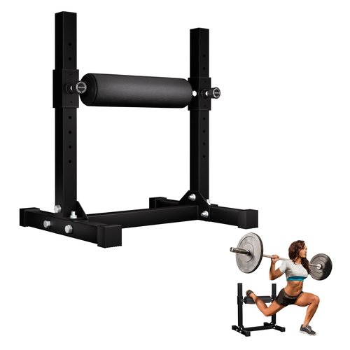Fitvids Bulgarian Split Squat Roller, One Leg Squat Machine, Lower Body Strength Trainer, Black