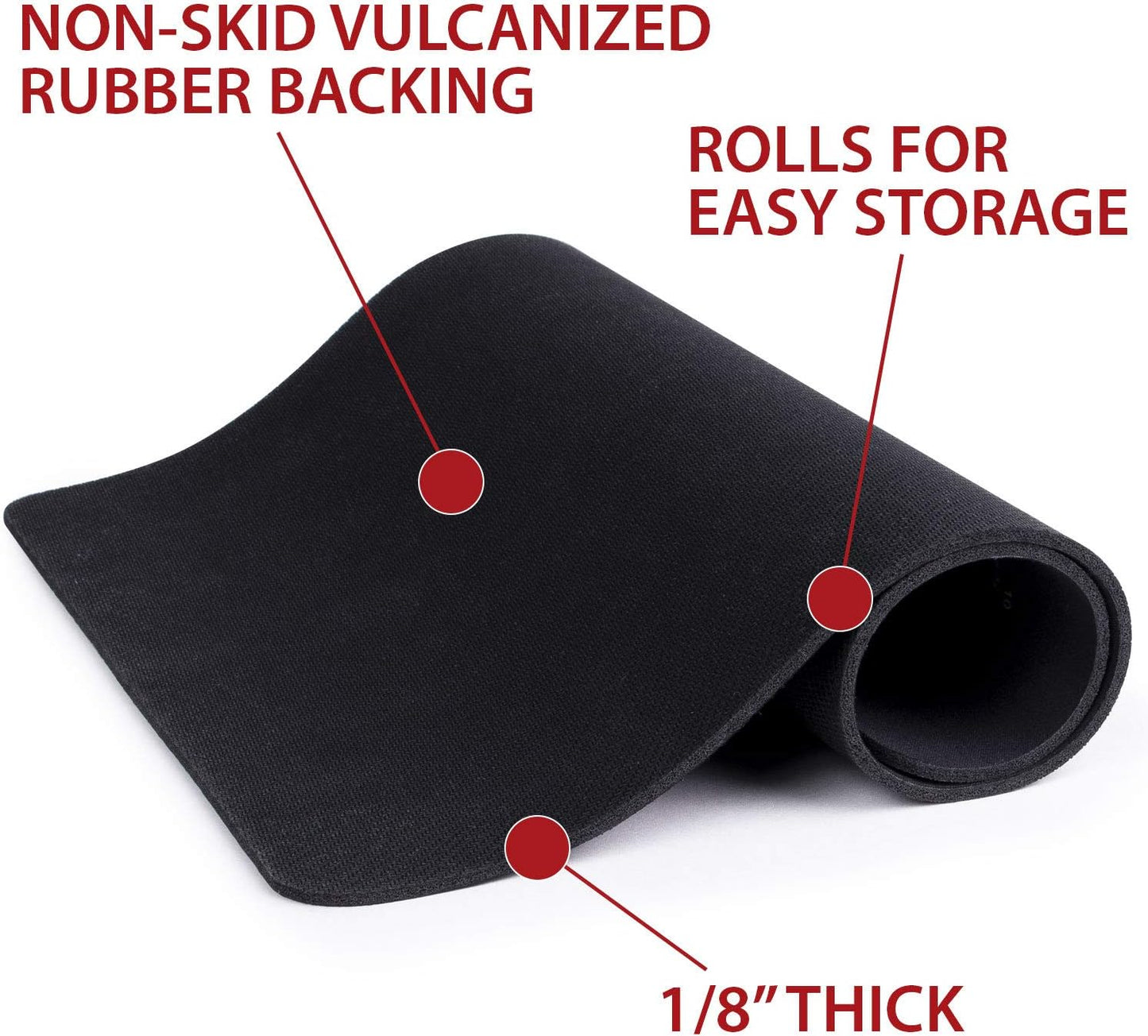 TekMat Thin Blue Line Punisher Gun Cleaning Mat, Black