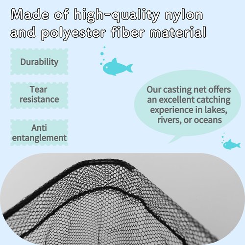 Tacklurenet Folding Kayak Fishing Net With Telescopic Handle - Three Adjustable Sizes 50in-38in-30in - Rubber Granule Nonslip Gloves and Storage Bag Included