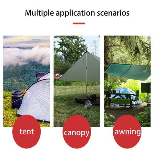 Qishing 20 Pieces Aluminum Alloy Guyline Cord Adjusters Rope Adjusters Tent Tensioners Tent Wind Rope Buckles Camping Accessories for Tent Camping Hiking Backpacking Outdoor Activity