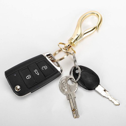 Commerce Keychain with 2 Key Rings, Office and School Heavy Duty Car Key Chain for men and women.