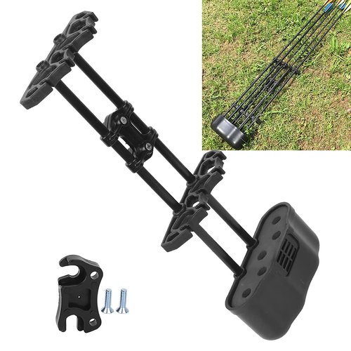 ChengyuWei Crossbow Quiver, 5 Arrow Bow Quiver, 5 Arrow Quiver, Arrow Holder, Archery Quiver, Portable Bows Holder Box for Fixed and Mechanical Arrows, for Archery Arrow Holder Hunting