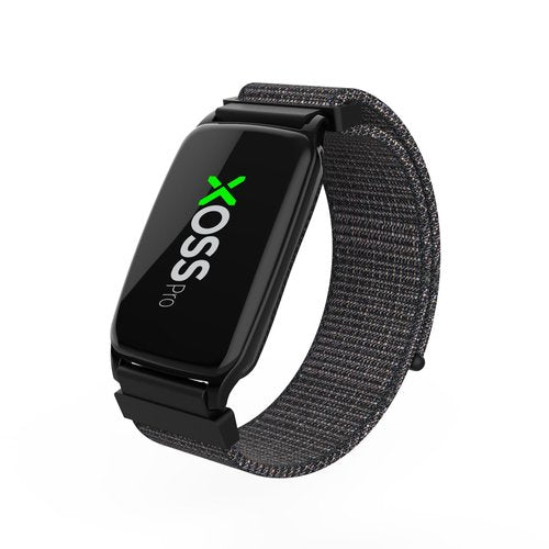 XOSS BBP Heart Rate Monitor Armband with Bluetooth5.0 & ANT+, IPX68 Waterproof & Rechargeable 60Hours Long Battery Life Heart Rate Monitor Watch, Accurate Workout Data Heart Rate Monitor for Exercise