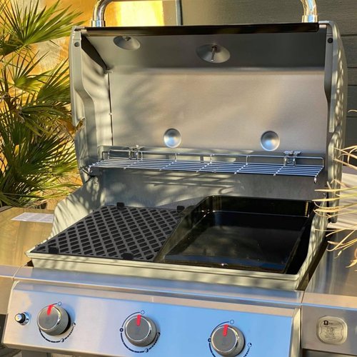 onlyfire Cast Iron Grill Grates for Weber Genesis II and Genesis II LX 300/600 Series Gas Grills, Replacement Cooking Grate for Weber 8854