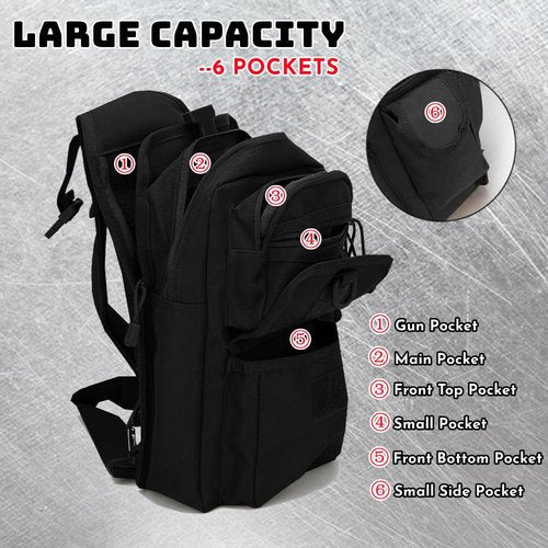 Vdones CCW Sling Bag Gun Crossbody Bag Everyday Carry Shoulder Bag Mens EDC Chest Bag