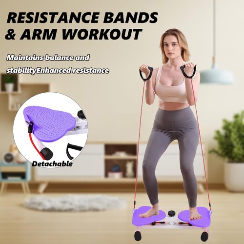 Wooa Waist Twister Machine Exercise, Twist Board for Exercise, Waist Twisting Machine, Adjustable Waist Twister Board Waist Sculptor Twist Exercise Machine, Ab Twister Board