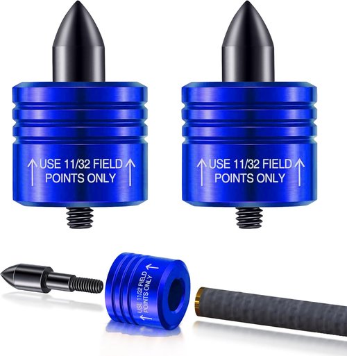 Crossbow Bolt Decocking Heads - 2 Pieces Universal Fit for Hunting and Competition Crossbow Arrows - Arrow Release for Recurve and Compound Bows& Point Crossbow Decocking Tips.