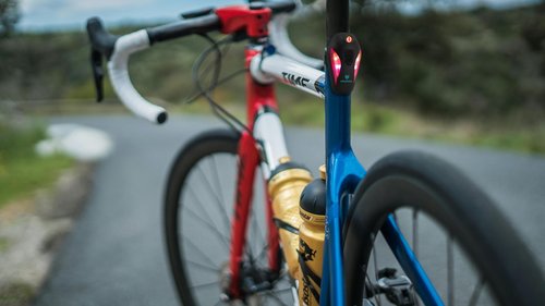 Bike Tail Light for Night Riding, Rear Bike Light Rechargeable, Road Mountain Cycling Accessories for Adults, Bicycle Lights Rear with Projection Reminder
