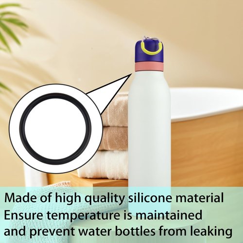 6-Pack O-ring for Owala FreeSip Twist Insulated Stainless Steel Water Bottle，Gaskets compatible with Owala FreeSip Twist 18oz 24oz Insulated Stainless Steel Bottle.