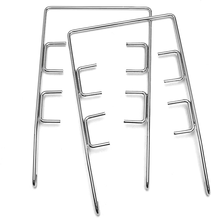 LS'BABQ Replace Parts Aluminized Steel 20" Ash Pan with 2 pc Fire Grate Hanger, Replacement for Chargriller 5050, 5072, 5650 Charcoal Grills(20.4" x 12.8")