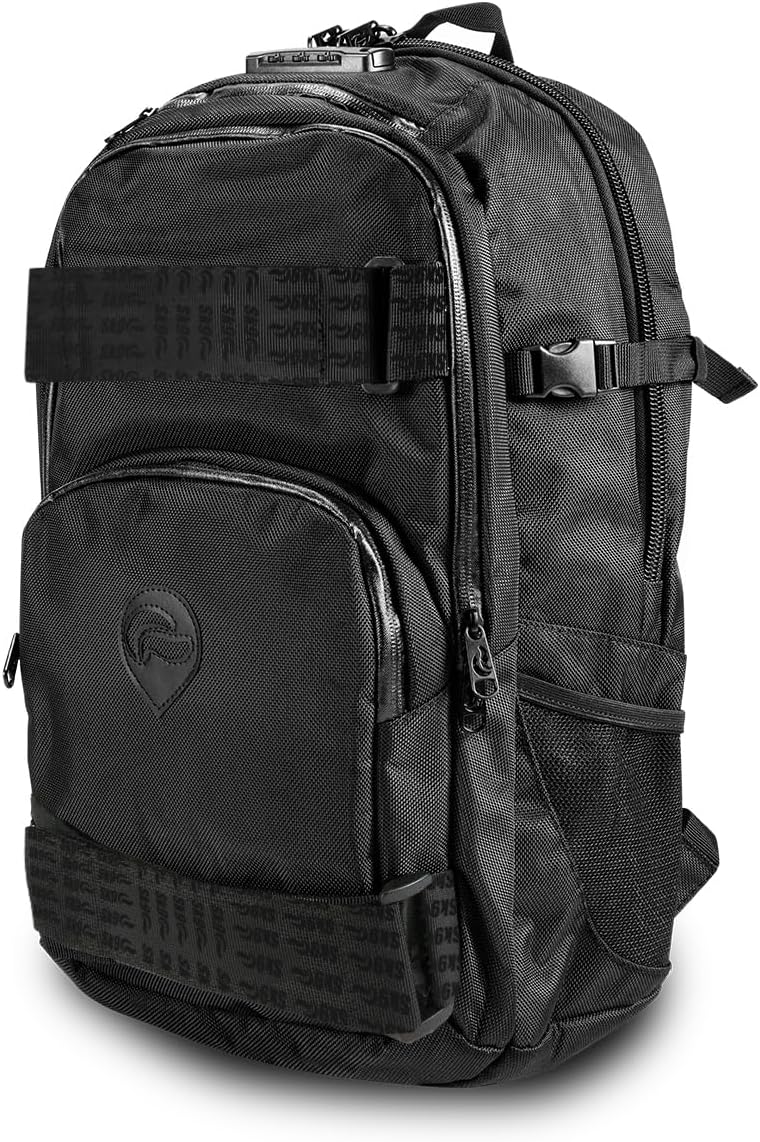 Skunk Nomad Skaters Backpack - Smell Proof - Weather Resistant- With Combination Lock