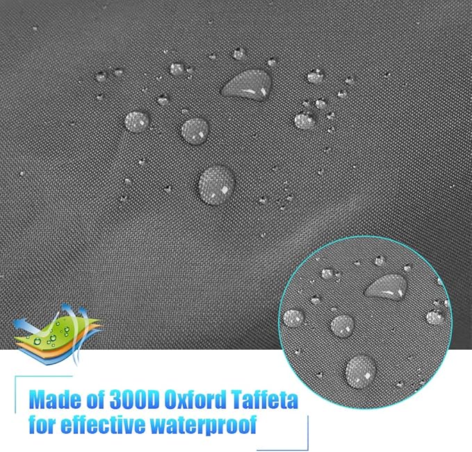 7.8-18ft Waterproof Kayak Canoe Cover-Storage Dust Cover UV Protection Sunblock Shield for Fishing Boat/Kayak/Canoe 7 Sizes [Choose Color] (Gray(Upgraded), Suitable for 15.3-16.5ft Kayak)