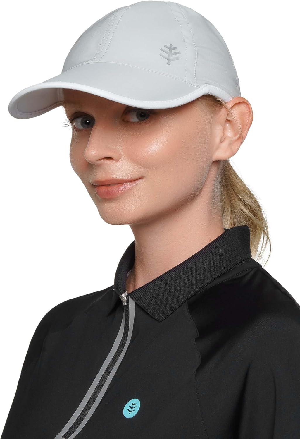 Unisex Sports Cap - UPF 50 Sun Protective - Reflective Logo - Lenny