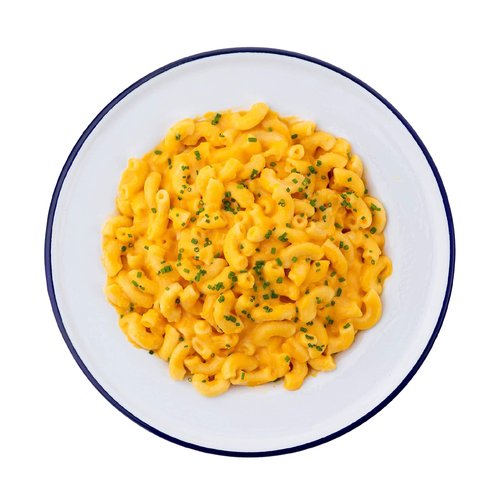 Mountain House Scrambled Eggs with Bacon Single Serving & Creamy Macaroni & Cheese 2 Servings Freeze Dried Backpacking Camping Food