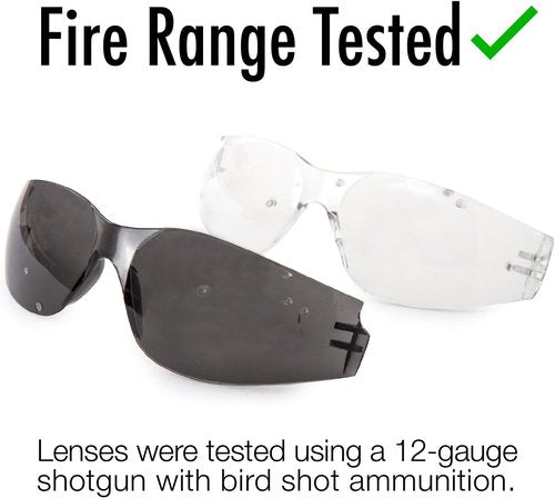 12 Pack Safety Glasses ANSI Z87+ Certified Protective Eyewear Goggles for Men and Women with UV Eye Protection