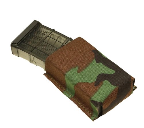 Esstac Diaper Midlength 5.56 Pouch, One Wrap Belt Mount (M81 Woodland)