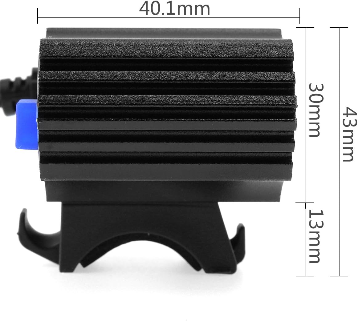 USB Powered Bicycle Light, LED Headlamp Waterproof 1800 Lumens 4 Modes Cycling Front Lamp Bike Headlight for Mountain Road, Kids and City Bicycle - No Internal Battery
