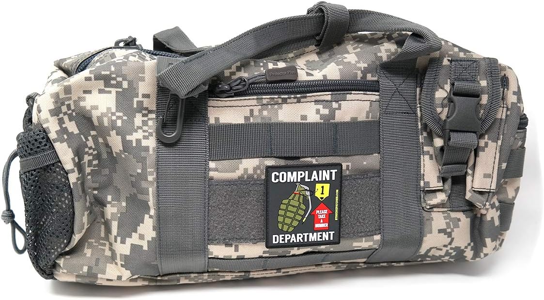 Pull Pin for Service | Complaint Department | PVC Tactical Patch | Funny Morale Patch