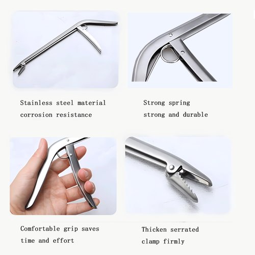 lkjhgf 2 Pcs Stainless Steel Fish Hook Remover Extractor, 11-1/2 inches