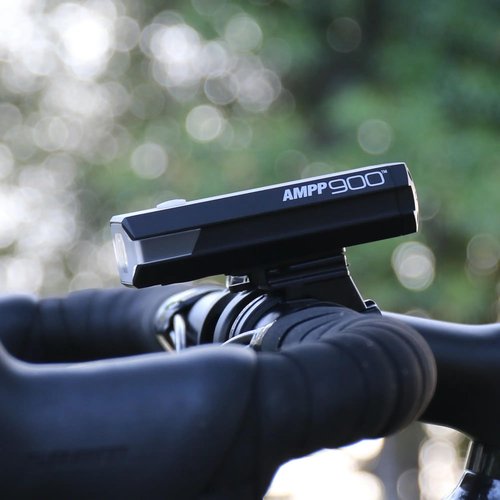 CATEYE AMPP & ViZ USB Rechargeable Bike Light Combo Kit – IPX4 Waterproof High Lumen AMPP Opticube™ LED Headlight & ViZ USB Daytime Safety Light, Visible up to 1 Mile, Fits Road, MTB, Gravel Bikes
