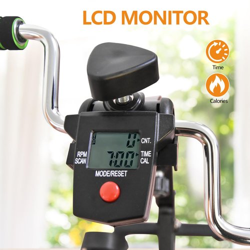 Pedal Exerciser Bike Elderly Hand Arm Leg and Knee Exercise Equipment Stroke Recovery Equipment for Seniors