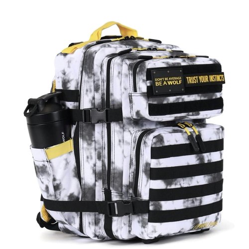 WOLFpak 35L Backpack (Timber Wolf Yellow Jacket) Medium Gym and Travel Backpack, Military Grade, Multipurpose Utility Bag for Men and Women, Heavy-Duty & Durable