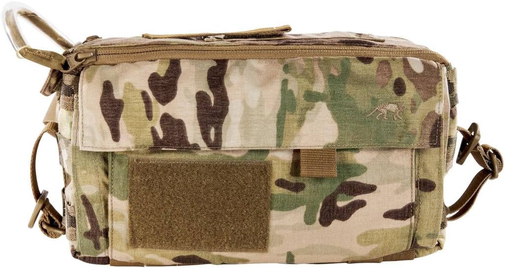 Tasmanian Tiger Small Medic Pack Mk II, Tactical Small MOLLE Medical Bag, First Aid Storage, YKK Zippers, Olive